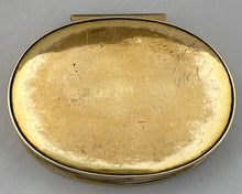 Early 20th Century Gilt Metal Picture Snuff Box.