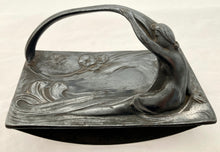 Art Nouveau Silver Plated Ink Blotter. Plewkiewicz of Warsaw (WMF), circa 1890 - 1910.