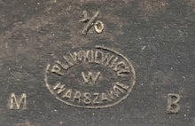 Art Nouveau Silver Plated Ink Blotter. Plewkiewicz of Warsaw (WMF), circa 1890 - 1910.