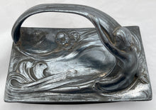 Art Nouveau Silver Plated Ink Blotter. Plewkiewicz of Warsaw (WMF), circa 1890 - 1910.