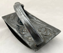 Art Nouveau Silver Plated Ink Blotter. Plewkiewicz of Warsaw (WMF), circa 1890 - 1910.