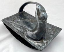 Art Nouveau Silver Plated Ink Blotter. Plewkiewicz of Warsaw (WMF), circa 1890 - 1910.