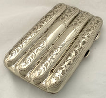 Early 20th Century Silver Plated Cigar Case.