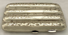 Early 20th Century Silver Plated Cigar Case.