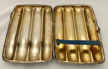 Early 20th Century Silver Plated Cigar Case.