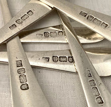 Georgian, George III, Six Bright Cut Silver Tablespoons. London 1782 George Smith III. 15 troy ounces.