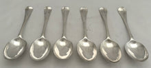 Georgian, George I, Six Britannia Silver Tablespoons. London 1717 Andrew Archer. 12 troy ounces.