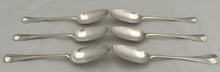 Georgian, George I, Six Britannia Silver Tablespoons. London 1717 Andrew Archer. 12 troy ounces.