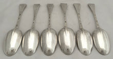 Georgian, George I, Six Britannia Silver Tablespoons. London 1717 Andrew Archer. 12 troy ounces.