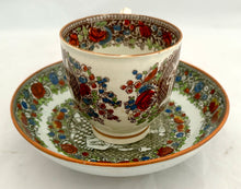 The French Revolutionary Wars & The Treaty of Amiens Early 19th Century Pearlware Coffee Cup & Saucer.