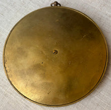 Napoleon Bonaparte, Gilt Metal Portrait Profile & Imperial Eagle Roundel, circa 1820.