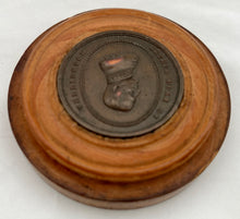 Death of the Duke of Wellington Copper Medal Roundel, after T Pinches, 1852.