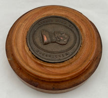 Death of the Duke of Wellington Copper Medal Roundel, after T Pinches, 1852.