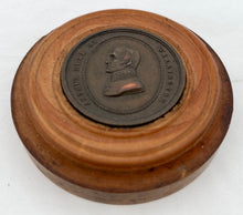 Death of the Duke of Wellington Copper Medal Roundel, after T Pinches, 1852.