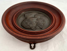 Napoleon Bonaparte & Marie Louise, Duchess of Parma, 19th Century Relief Plaque. After Andrieu.