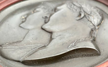 Napoleon Bonaparte & Marie Louise, Duchess of Parma, 19th Century Relief Plaque. After Andrieu.