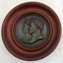 Napoleon Bonaparte & Marie Louise, Duchess of Parma, 19th Century Relief Plaque. After Andrieu.