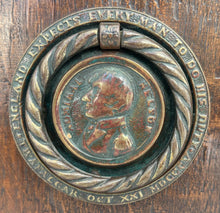 Admiral Nelson 'England Expects Every Man To Do His Duty' Battle of Trafalgar Framed Drawer Handle.