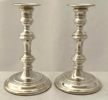 Elizabeth II Pair of Silver Candlesticks. London 2003 Asprey London.