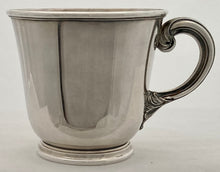 Early Victorian Old Sheffield Plate Mug. T & J Creswick, Sheffield. circa 1840 - 1860.