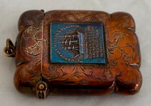 HMS Foudroyant, Vice-Admiral Viscount Nelson's Flagship, Copper Vesta Case.