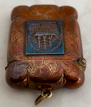 HMS Foudroyant, Vice-Admiral Viscount Nelson's Flagship, Copper Vesta Case.