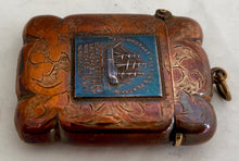 HMS Foudroyant, Vice-Admiral Viscount Nelson's Flagship, Copper Vesta Case.