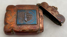 HMS Foudroyant, Vice-Admiral Viscount Nelson's Flagship, Copper Vesta Case.
