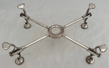 Georgian, George III, Old Sheffield Plate Dish Cross, circa 1780.