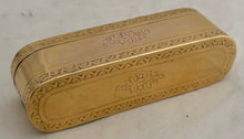 Louis XVI Late 18th Century French Gilt Metal Snuff Box.