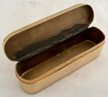 Louis XVI Late 18th Century French Gilt Metal Snuff Box.