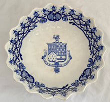 Major General Christopher Sullivan Fagan, Honourable East India Company, George IV Spode Armorial Fruit Bowl.