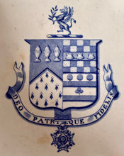 Major General Christopher Sullivan Fagan, Honourable East India Company, George IV Spode Armorial Fruit Bowl.