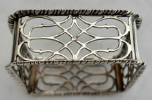 Georgian, George II, Silver Inkstand. London 1759 William Robertson. 18 troy ounces.