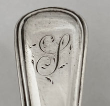 Georgian, George III, Twelve Provincial Thread Pattern Silver Teaspoons. Hampston, Prince & Cattles, York. Circa 1800. 7.3 troy ounces.