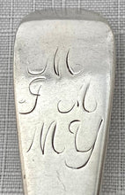 Georgian, George II, Six Scottish Silver Tablespoons. Edinburgh 1733 Charles Blair (Archibald Ure Assay Master). 13 troy ounces.