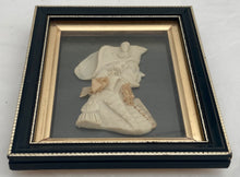 A Leslie Ray Wax Relief Portrait of a British Naval Officer.