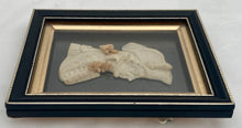 A Leslie Ray Wax Relief Portrait of a British Naval Officer.