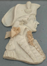 A Leslie Ray Wax Relief Portrait of a British Naval Officer.