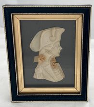 A Leslie Ray Wax Relief Portrait of a British Naval Officer.