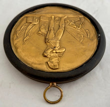 Napoleon Bonaparte Triumphal Regalia Gilt Metal Roundel.