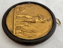 Napoleon Bonaparte Triumphal Regalia Gilt Metal Roundel.