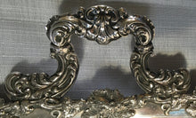 Early Victorian Silver Plate on Copper Serving Tray.