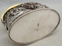 Victorian Silver Plated Relief Casket. Elkington & Co. Circa 1870.