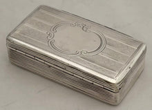 Early Victorian Silver Snuff Box. Birmingham 1841 Neustadt & Barnett. 2 troy ounces.