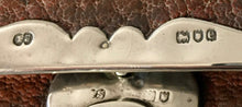 Art Nouveau Silver Mounted Leather Purse. London 1900 Franz Schiebner.