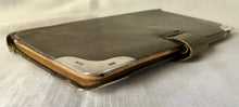 Victorian Silver Mounted Leather Aide Memoire Case. London 1900/01 Charles & George Asprey.