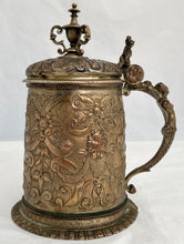 A 19th Century Gilt Copper Electrotype Copy of a 17th Century German Tankard.