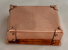 Arts and Crafts Copper Box, Circa 1880 - 1910.