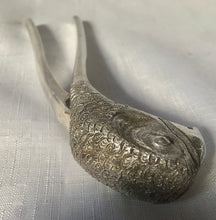 Asprey Silver Plated Parrot Head Nutcracker.